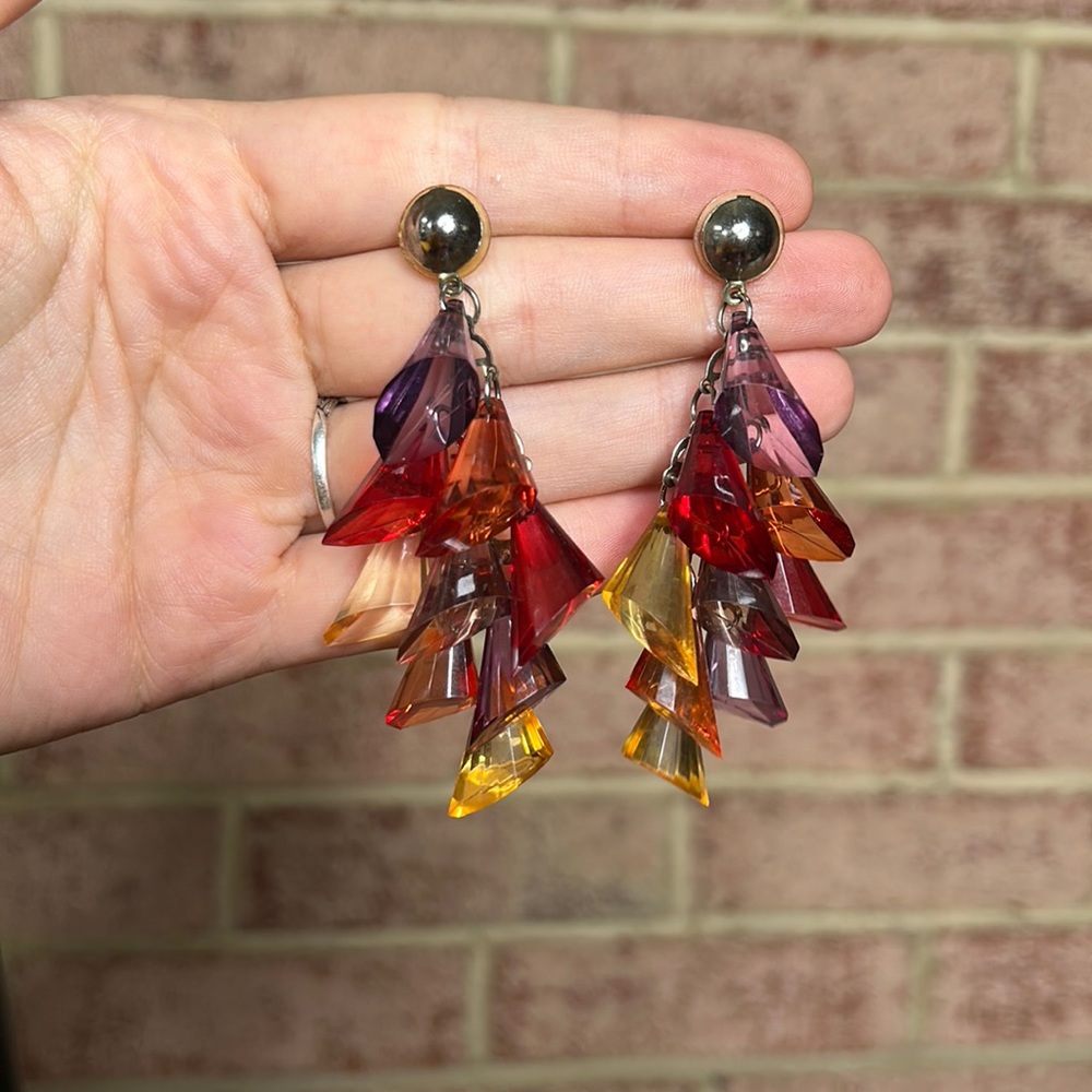 Vintage Fun Dangle Prism Earrings